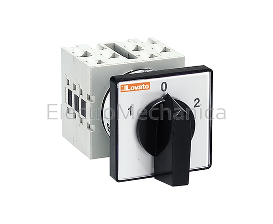GX20 52U | 2P 20A I-O-II CHANGEOVER SWITCH | D - Control and